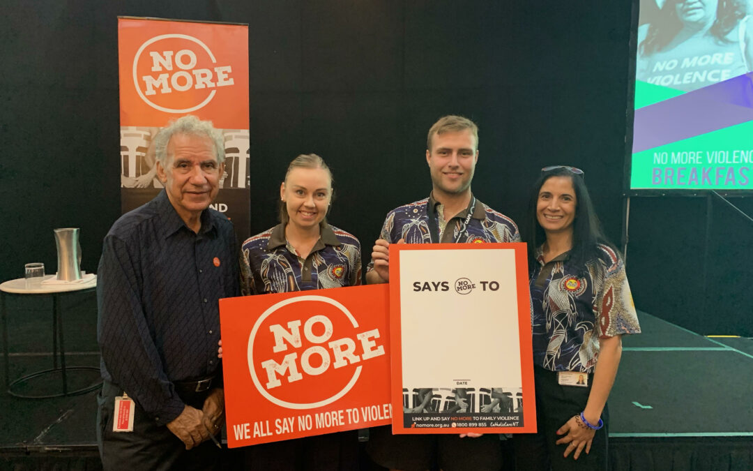 Our Darrandirra team attended the “No More Violence” breakfast